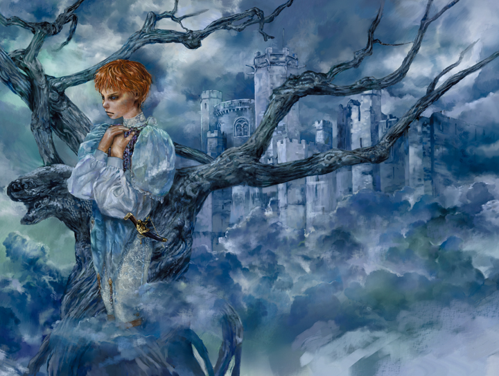 Sansa, cover portrait from A Clash of Kings, Part 2