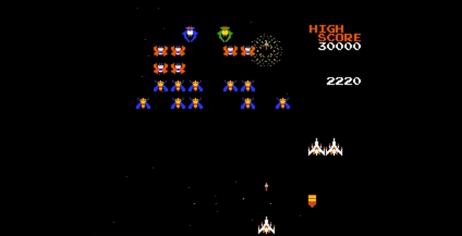 nes games: Galaga