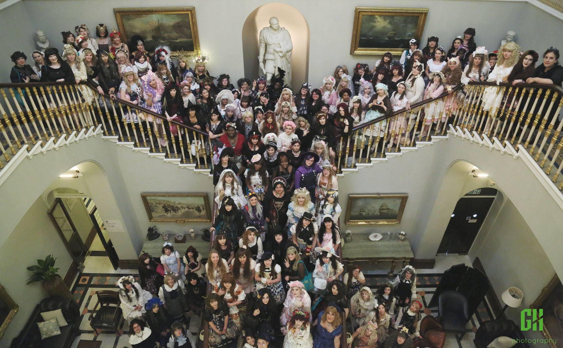 Baker at a Lolita meetup in London