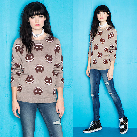 Steven Universe Cookie Cat sweater