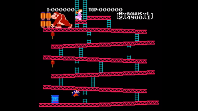 nes games: Donkey Kong