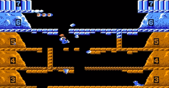 nes games: Ice Climber